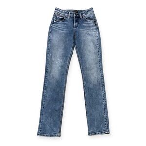 Women's Silver Jeans Avery Straight Medium Wash Size 25x31